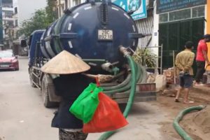 Hút bể phốt tại Việt Trì giá từ 60K – [Chi nhánh Bình Minh]