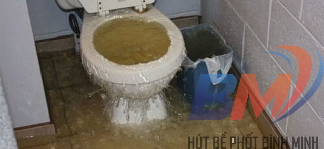 Mùi hôi, nước xả chậm là dấu hiệu bể phốt đầy tại Thái Bình