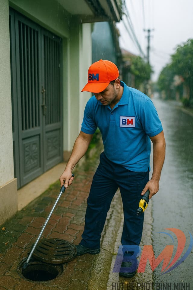 Dịch vụ thông cống nghẹt Quảng Trị Bình Minh – có mặt sau 15 phút