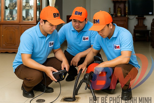 Dịch vụ thông cống nghẹt tại Quảng Bình nhanh chóng, uy tín