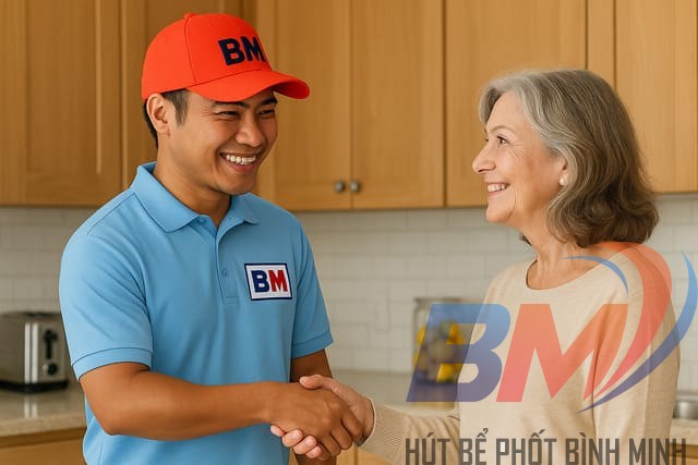 Khách hàng tại Tây Ninh hài lòng với dịch vụ thông cống Bình Minh