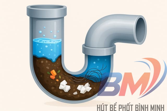 Nguyên nhân cống nghẹt ở Đắk Lắk do dầu mỡ và rác thải