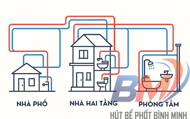 Ba mẫu bố trí phổ biến giúp gia đình đối chiếu nhanh với thực tế.