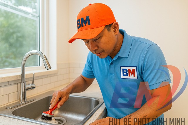 Đội thợ Bình Minh xử lý nhanh trong 15 phút, sạch – gọn – triệt để.