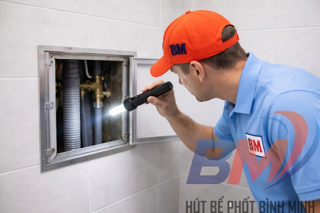 Có cửa thăm đúng chỗ = sửa nhanh, ít đục phá.